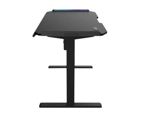 Cougar E-DEIMUS 120 RGB Elektrischer Gaming-Schreibtisch mit USB-Hub – Schwarz Bild 6