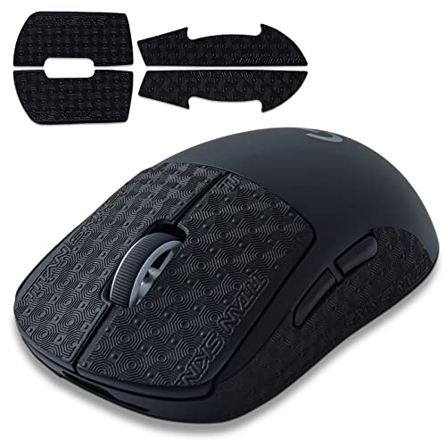 Sunzit Mouse Anti-Rutsch-Griffband, schweißfester Aufkleber aus Eidechsenhaut für Logitech G Pro X Superlight Gaming Mouse, für die anspruchsvollsten Gamer Bild 1