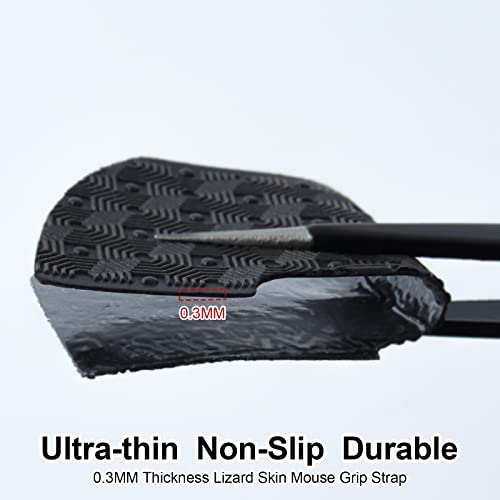 Sunzit Mouse Anti-Rutsch-Griffband, schweißfester Aufkleber aus Eidechsenhaut für Logitech G Pro X Superlight Gaming Mouse, für die anspruchsvollsten Gamer Bild 4