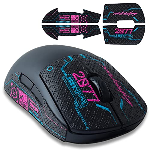Sunzit Mouse Anti-Rutsch-Griffband passend für Logitech G Pro Wireless Gaming Mouse Skin, einfach anzubringen, schweißbeständig, selbstklebendes Design, lichtechtes professionelles Mäuse-Upgrade-Kit Bild 1