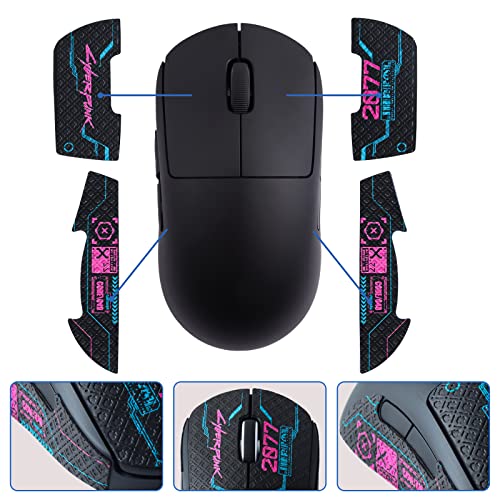 Sunzit Mouse Anti-Rutsch-Griffband passend für Logitech G Pro Wireless Gaming Mouse Skin, einfach anzubringen, schweißbeständig, selbstklebendes Design, lichtechtes professionelles Mäuse-Upgrade-Kit Bild 7