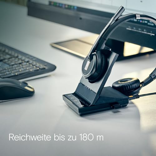 EPOS Impact SDW 5066 EU/UK/AUS - Premium Kabelloses DECT-Headset mit Doppelseitigem Design für Erhöhte Konzentration und Überlegenen Klang im Professionellen Einsatz Bild 2