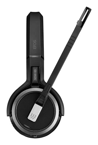 EPOS Impact SDW 5066 EU/UK/AUS - Premium Kabelloses DECT-Headset mit Doppelseitigem Design für Erhöhte Konzentration und Überlegenen Klang im Professionellen Einsatz Bild 6