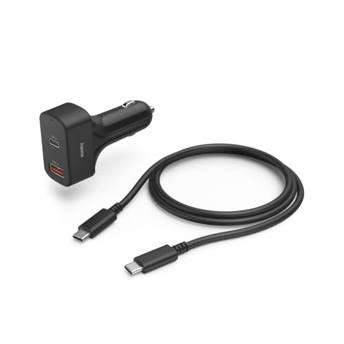 Hama Universal Kfz USB C Laptop Netzteil 20V (Universal Netzteil Laptop, Tablet, MacBook, Smartphone, Ladegerät 65 Watt, 5V, 9V, 12V, 15V, 20V, Schnellladegerät mit PD 3.0, 2fach USB A, USB C) Bild 3