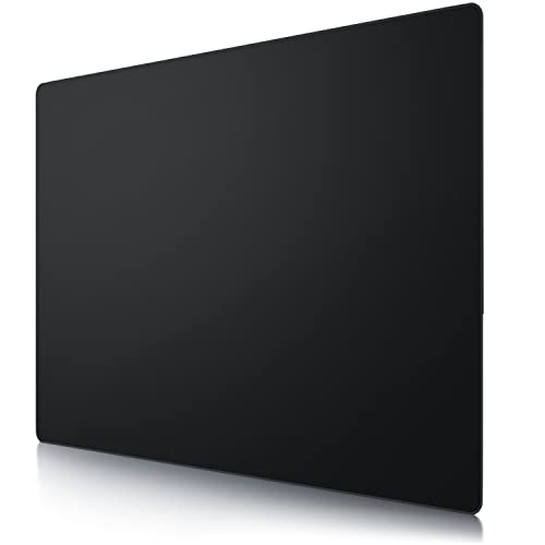 Titanwolf - XXXL Übergröße Mauspad 1200x800 mm - XXXL Großformat - Schreibtischunterlage - gummierte Rückseite - rutschfest und abwaschbar - Gaming - Präzision und Geschwindigkeit - Schwarz Bild 1