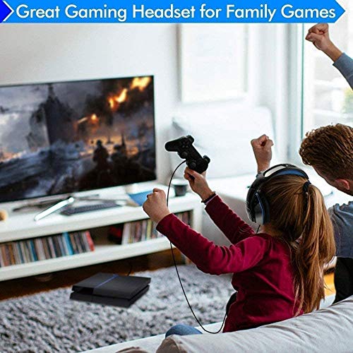 Gaming Headset for Xbox One PS4 PC Volume Controller Noise Cancelling Over Ear Headphones Mic Stereo Noise Reduction 3.5 mm Professional Gaming Headsets Bild 4
