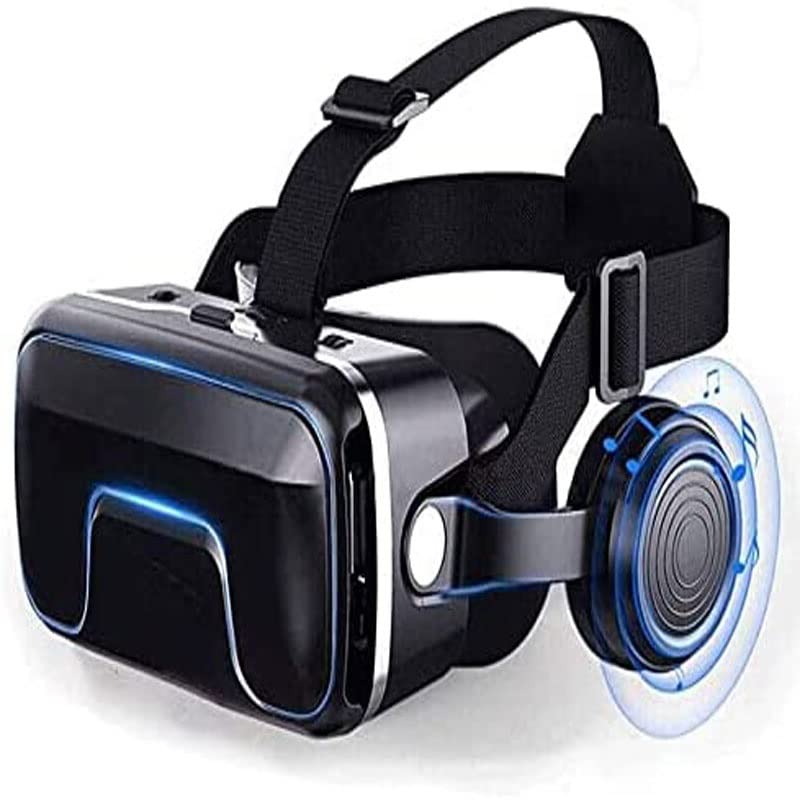 360° Video und immersive VR Worlds Einstellbare Augenpflege-Systeme VR Virtual Reality Headsets Advanced VR Gaming Technologie 3D Brille Kino Videospiele Touch Buttons Bild 4