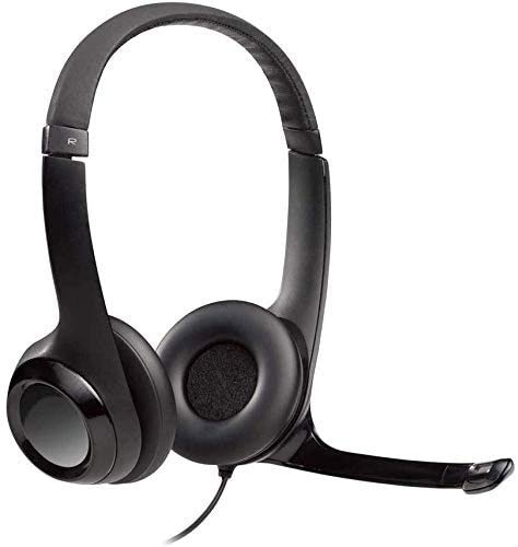 Gaming Headset Head-Mounted USB Gaming Headset/Wired Headset/Suitable for a Variety of Electronic Devices Black Bild 1