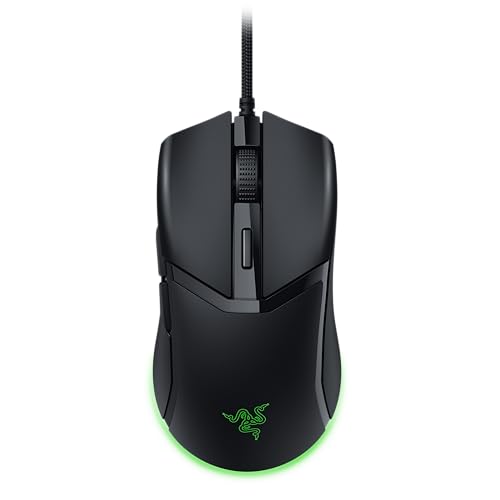Razer Cobra - Leichte kabelgebundene Gaming-Maus mit Chroma RGB (Federleichte 57 g, Optische Maus-Switches der 3. Gen, Chroma-Beleuchtung mit Unterbodenbeleuchtung, Präzise Sensor-Anpassungen) Schwarz Bild 1