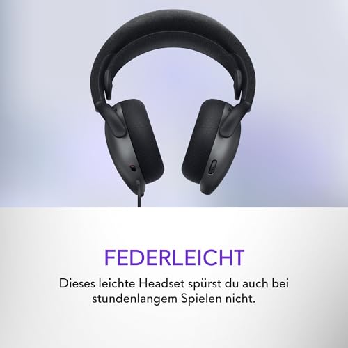 Alienware kabelgebundenes Gaming Headset - AW520H | Windows | Kopfhörer (USB) | Hi-Res Audio | Headset Mikrofon | 20-40000 Hz | Gewicht 337 g Bild 7