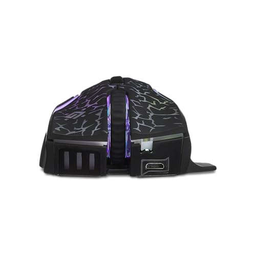Defender® Oneshot Gaming Maus Kabellos – 2.4 GHz Wireless, 3200 DPI, RGB, 5 Programmierbare Tasten, FIRE-Taste, 100 Std. Akku, USB-C, Ergonomisch, Für PC, Laptop, Gaming Bild 2