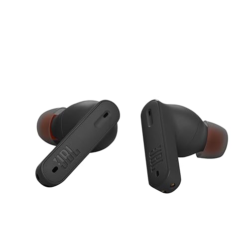 JBL Tune 235 NC, True Wireless Noise-Cancelling In-Ear Bluetooth-Kopfhörer mit 48 Stunden Akkulaufzeit, IP54 Wasser- und staubresistent, Komfortables Stick-Closed-Design, Schwarz Bild 3