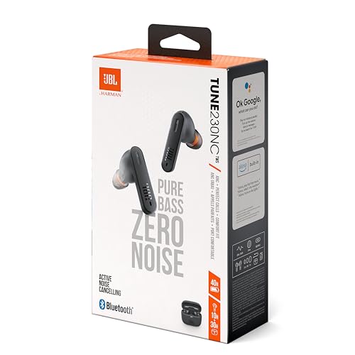 JBL Tune 235 NC, True Wireless Noise-Cancelling In-Ear Bluetooth-Kopfhörer mit 48 Stunden Akkulaufzeit, IP54 Wasser- und staubresistent, Komfortables Stick-Closed-Design, Schwarz Bild 7
