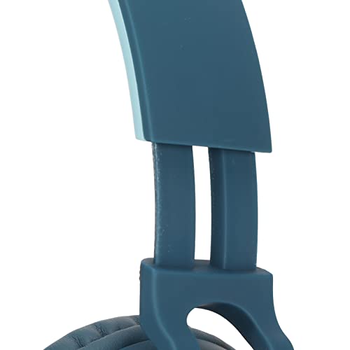 Cat Ear Kopfhörer, Wireless 5.0 Gaming Headset Tragbarer Faltbarer Stereo Over Ear Kopfhörer mit LED-Licht für Erwachsene Mädchen Jungen (Blau Grün) Bild 5