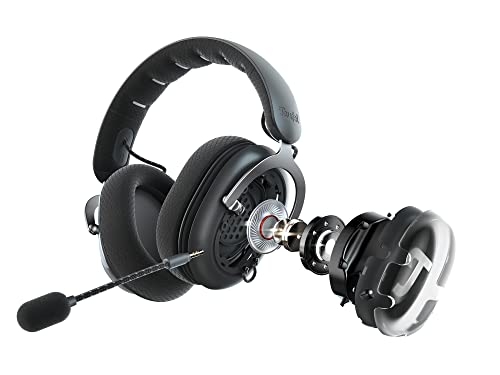 Teufel ZOLA Gaming Kopfhörer mit 7.1 USB-Soundkarte, DTS Headphone:X® 2.0 Surround Sound,Einstellbarer Mikrofonarm mit HD-Kondensator-Mikrofon, PC, Bequeme Passform - Schwarz Bild 2