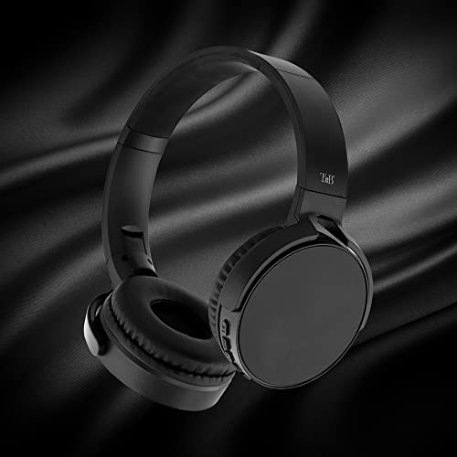 T'NB - Kabellose Bluetooth 5.0-Kopfhörer, Single 2, 8 Stunden Hörzeit, verstellbar, Klinkenanschluss, bequem, integriertes Mikrofon und Bedienelemente, für Sport und Training, Schwarz Bild 4