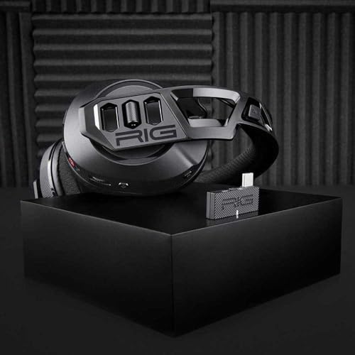 NACON Rig 600 PRO HS Auriculares PC/Xbox/PS4/PS5/Switch Gaming Inalámbricos Negros Bild 2