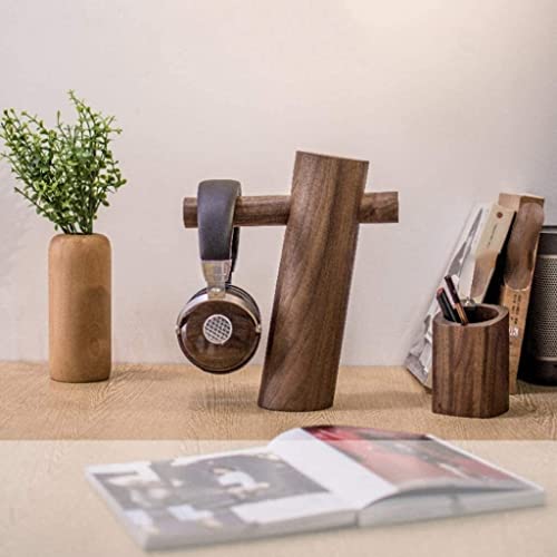 Headset Ständer Kopfhörer Halter Kopfhörerständer Kopfhörerständer Aus Massivem Holz, Kopfhörerhalter, Kreativer Kopfhörerständer, Gaming-Headset-Aufbewahrungsregal, Headset-Ständer Headset Halterung Bild 2