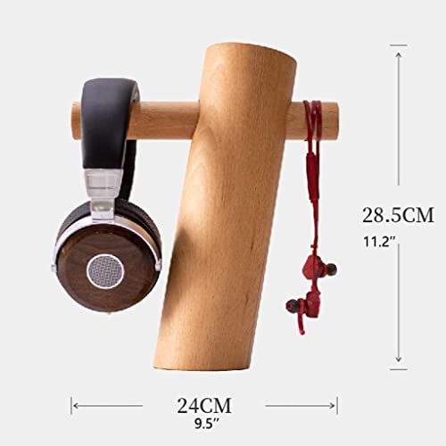 Headset Ständer Kopfhörer Halter Kopfhörerständer Kopfhörerständer Aus Massivem Holz, Kopfhörerhalter, Kreativer Kopfhörerständer, Gaming-Headset-Aufbewahrungsregal, Headset-Ständer Headset Halterung Bild 3