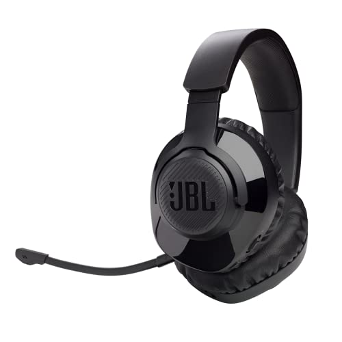 JBL Quantum 350 Over-Ear Gaming Headset – Wireless 2.4 GHz und USB-C-Anschluss – Schwarz & Logitech G203 Gaming-Maus mit anpassbarer LIGHTSYNC RGB-Beleuchtung Bild 2