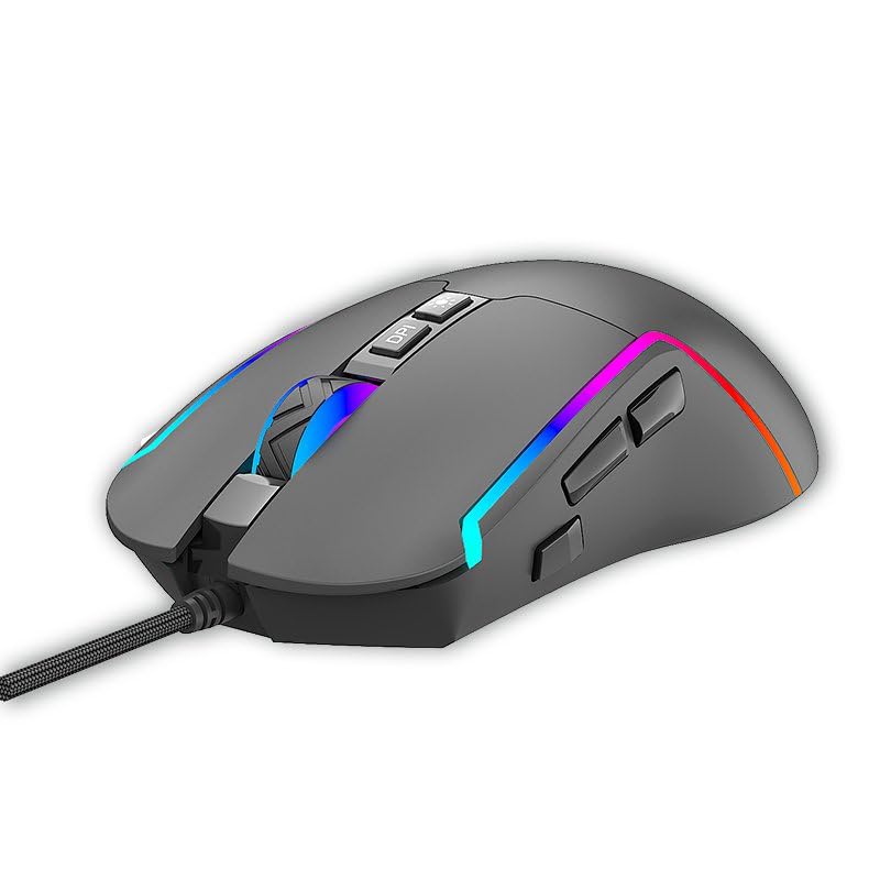 Cool USB Gaming RGB Maus (Beleuchtung) Strip schwarz Bild 2