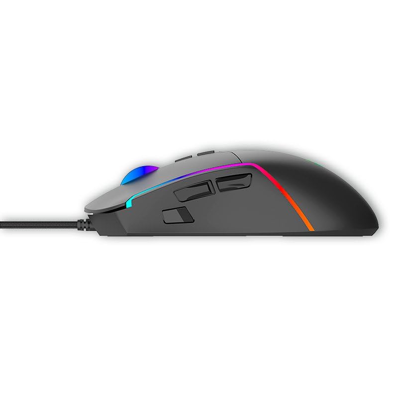 Cool USB Gaming RGB Maus (Beleuchtung) Strip schwarz Bild 4
