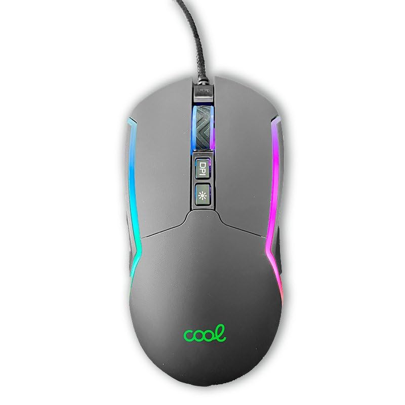 Cool USB Gaming RGB Maus (Beleuchtung) Strip schwarz Bild 5
