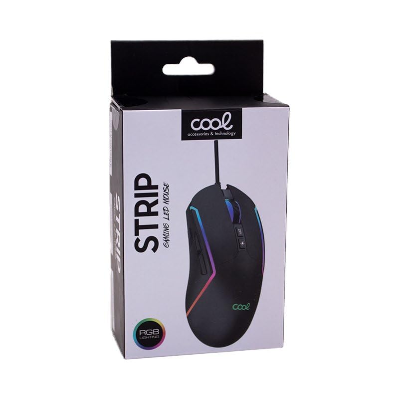 Cool USB Gaming RGB Maus (Beleuchtung) Strip schwarz Bild 6