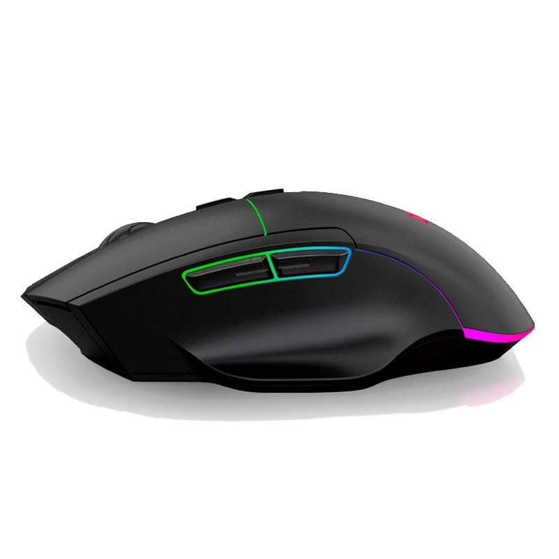 Cool Kabellose Maus + Bluetooth 2 in 1 (wiederaufladbar) Gaming LED RGB Lagoon Bild 2