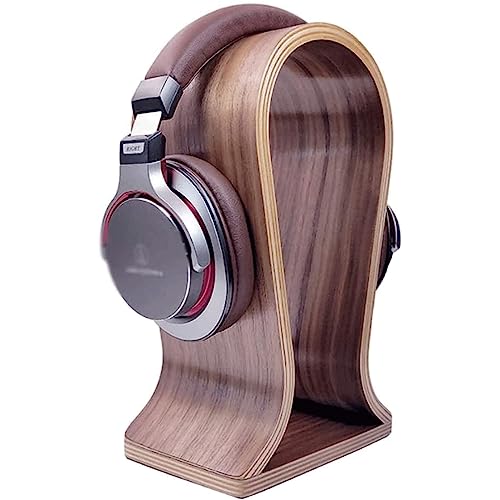 Glatter, bequemer Headset-Halter, Gaming-Kopfhörerständer, Holz-Kopfhörerhalter, Gaming-Headset-Aufhänger Bild 1