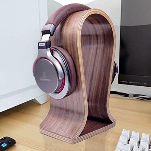 Glatter, bequemer Headset-Halter, Gaming-Kopfhörerständer, Holz-Kopfhörerhalter, Gaming-Headset-Aufhänger Bild 6