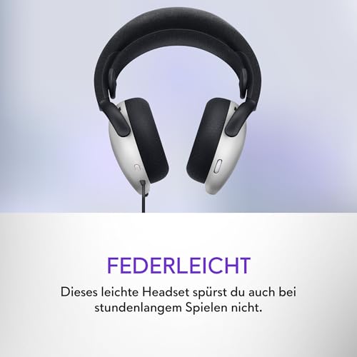 Alienware kabelgebundenes Gaming Headset - AW520H |Windows | Kopfhörer (USB) | Hi-Res Audio | Headset Mikrofon | 20-40000 Hz | Gewicht 337 g Bild 3