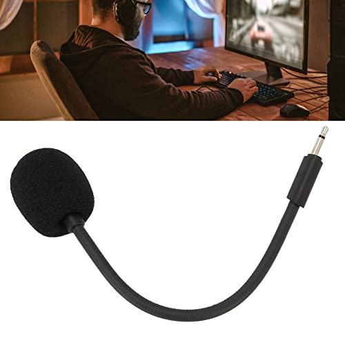 Mikrofon Ersatz für , Austauschbarer 2,5 mm Gaming Mikrofongalgen für Quantum 100, Abnehmbares Mikrofon mit Rauschunterdrückung für PC Gaming Bild 4