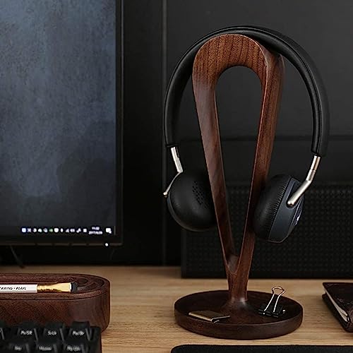 Vertikaler Headset-Halter, hölzerner Kopfhörerständer, praktischer Kopfhörerhalter, universelle Kopfhörer-Unterstützung, Headset-Aufhänger Bild 6