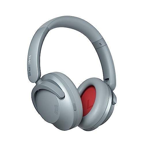 1MORE SonoFlow Noise Cancelling Kopfhörer, Bluetooth Kopfhörer mit Aktiver Geräuschunterdrückung, 70 Stunden Wiedergabe, LDAC Hi-Res Wireless Audio, Over Ear Headset, Klare Anrufe (Silber) Bild 1