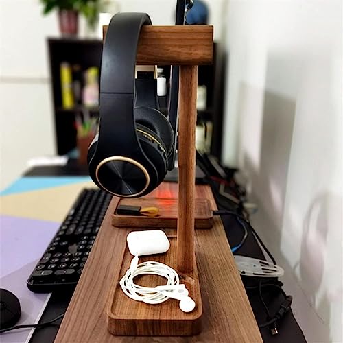 Flexibler Kopfhörerständer, Desktop-Headset-Halter, Gaming-Kopfhörerhalter, universeller Headset-Aufhänger mit Aufbewahrungsbasis Bild 6