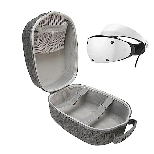 Cuifati Hartschalen-Tragetasche für PS VR2-Gaming-Headset, PS VR2-Schutztasche, tragbare PS VR2-Hülle mit Objektivschutzabdeckung, Touch-Controller-Zubehör für unterwegs Bild 1