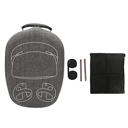 Cuifati Hartschalen-Tragetasche für PS VR2-Gaming-Headset, PS VR2-Schutztasche, tragbare PS VR2-Hülle mit Objektivschutzabdeckung, Touch-Controller-Zubehör für unterwegs Bild 5