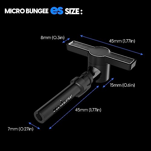 Pulsar Gaming Gears - Micro Bungee ES: Unterstützt kabelgebundene Maus ohne Verrutschen – Freie Bewegung auf Ihrem Schreibtisch – Befestigen Sie es an Ihrem Monitor – erhalten Sie mehr Platz Bild 6