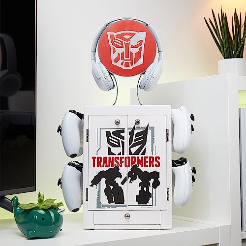 Numskull Offizieller Transformers Gaming Locker Controller Halter & Headset Ständer für PS5, Xbox Series X|S und Nintendo Switch Bild 2