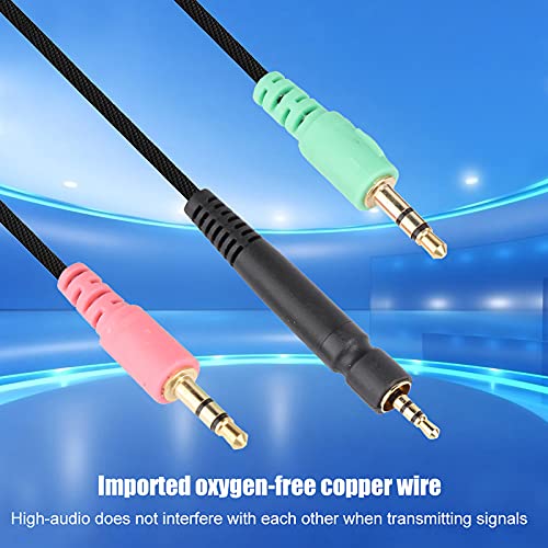 Gaming Kopfhörer Kabel für G4ME ONE PC 373D PC37X GSP350 500 600 Hochwertiger Headset Draht für Verbesserte Audio Leistung (PC Version) Bild 5
