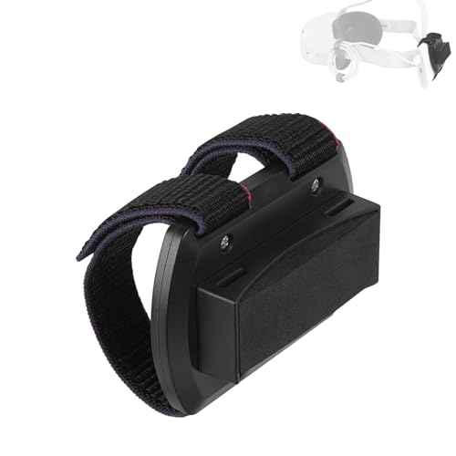 Geekria VR-Batteriegurt, kompatibel mit Meta Quest 3 2 Elite-Gurt, HTC Vive Deluxe Audio-Gurt, VR-Headset-Power-Ladebank-Befestigungsgurthalterung, VR-Ladegerät-Halterung, Gaming-Zubehör Bild 1