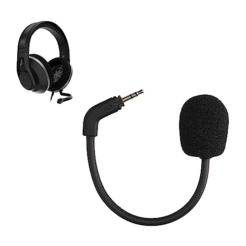kwmobile Ersatz Kopfhörer Mikrofon kompatibel mit TurtleBeach Recon 500 Headset - Gaming Headphones Mikrofon mit 3,5 mm Klinkenstecker - Schwarz Bild 1