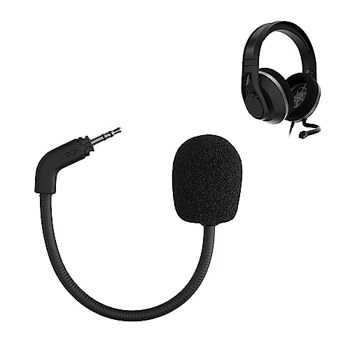 kwmobile Ersatz Kopfhörer Mikrofon kompatibel mit TurtleBeach Recon 500 Headset - Gaming Headphones Mikrofon mit 3,5 mm Klinkenstecker - Schwarz Bild 5