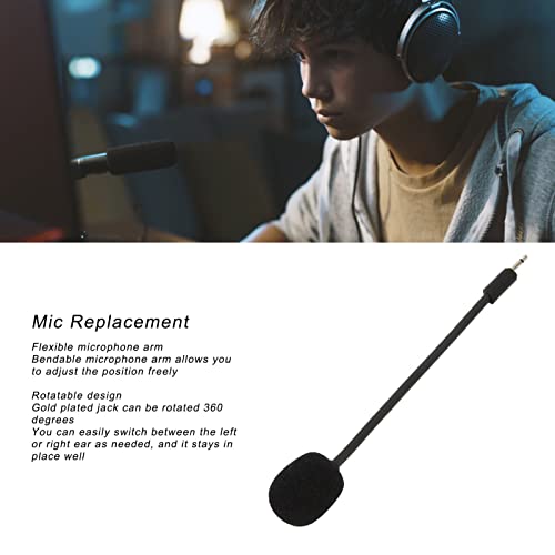 Mikrofon-Ersatz-Boom-Mikrofon für Quantum 100, PC Wireless Gaming Headset Ersatzzubehör, Geräuschunterdrückung, 2,5-mm-Klinkenmikrofon Bild 3