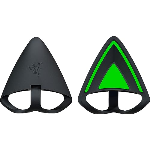 Razer Kitty Ears V2 - Universal Fit Clip-on Kitty Ears für Headsets (Clip-on Kitty Ears, vielseitig, verstellbare Bänder, 26g leichtes Premium-Silikon) Schwarz Bild 5