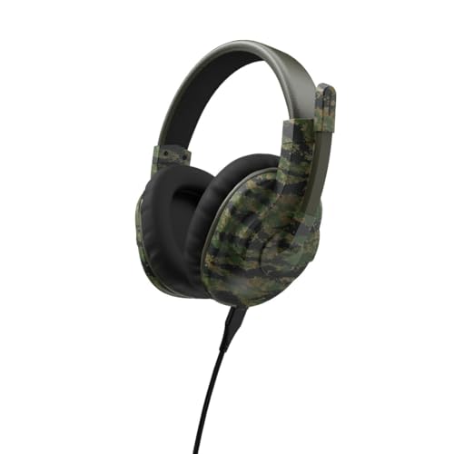 uRage Gaming-Headset SoundZ 330 V2, kabelgebundene Multi-Plattform Kopfhörer für PS5/PC, Over-Ear, in Camouflage Bild 1