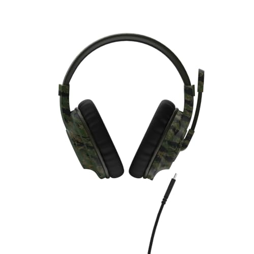 uRage Gaming-Headset SoundZ 330 V2, kabelgebundene Multi-Plattform Kopfhörer für PS5/PC, Over-Ear, in Camouflage Bild 2