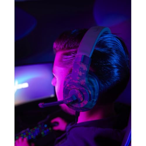 uRage Gaming-Headset SoundZ 330 V2, kabelgebundene Multi-Plattform Kopfhörer für PS5/PC, Over-Ear, in Camouflage Bild 4