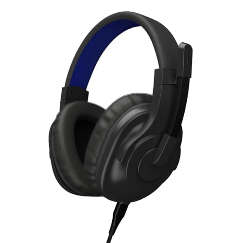 uRage Gaming-Headset SoundZ 100 V2, kabelgebundene Multi-Plattform Kopfhörer für PS4/PS5/PC/Xbox/Laptop/Smartphone, Over-Ear, in schwarz Bild 3